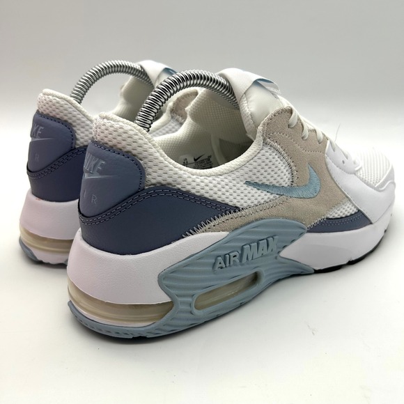 Nike Air Max Excee Womens Shoes Womens 9.5 White Light Armory Blue Sneakers - Picture 7 of 12
